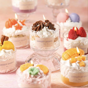 LANJO 2026 Bougie d'aromathérapie en cire de soja parfumée sur mesure, élégante en pot de verre, décoration d'intérieur, cadeau de fêtes, Velas - Product Image 1