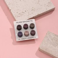 4 pièces/ensemble Épingles à hijab magnétiques Accessoires pour femmes pour toutes les saisons Épingles à hijab magnétiques antidérapantes pour femmes Écharpe