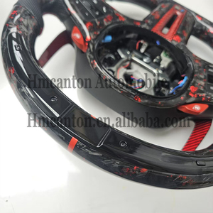 Volante Deportivo de Fibra de Carbono Forjado con Cuero Perforado y LED para BMW G20 G30 G01 Serie 3 Serie 5, Precio al por Mayor - Product Image 4