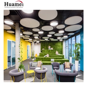 Écologique Cercle Nuage Suspendu Panneau de Plafond <span class=keywords><strong>Acoustique</strong></span> - Product Image 5