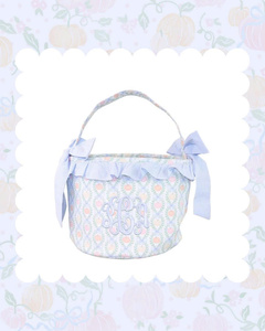 Panier d'Halloween en tissu à monogramme personnalisé, tailles et couleurs sur mesure, sac fourre-tout à volants pour enfants, friandises pour la fête d'Halloween - Product Image 4