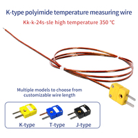 Termopar Tipo K SMPW-K-M con Conector de Poliimida y Junta de Soldadura 350 ℃   Resistente a Altas Temperaturas