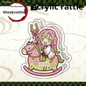 Decoración de Caballito de Madera de Acrílico de Demon Slayer con Nueve <span class=keywords><strong>Pilares</strong></span>, Daki, Tanjiro, Tomioka, Giyu, para Año Nuevo - Product Image 2