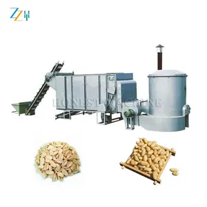 Linha de produção de alta eficiência para amendoins torrados/máquina descascadora de amendoim/torrar amendoim