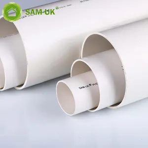 Hochwertige Armaturen Hersteller 4 Zoll 6 Zoll Druckwasser versorgung PVC-Rohrleitung Kunststoff PVC-Rohr Entwässerung