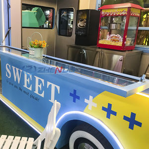 Gerobak Makanan Listrik Roda Empat/Truk Makanan Mobile, Cocok untuk Lokasi Seperti Taman, Kafe, dan Kios Makanan. - Product Image 3