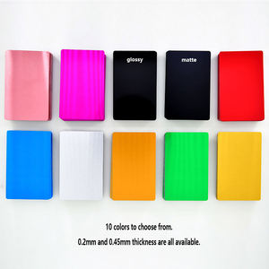 Biglietti da visita in alluminio anodizzato in alluminio con <span class=keywords><strong>nome</strong></span> di sublimazione 2025 - Product Image 4