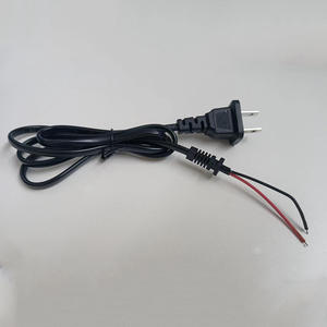 Amerikan 2-Prong AC 250V güç besleme kablosu 1M uzunluk standart PC uzatma kablosu İngiltere tak erkek End bilgisayar için IEC kadın sonu - Product Image 6