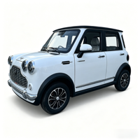 Véhicule électrique vintage à quatre roues, 2000W, quatre portes, 5 places, usage domestique, faible vitesse, vitesse maximale 60 km/h, autonomie inférieure à 100 km