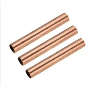 Seamless Customized Copper Pipes C70600 C71500 C12200 Alloy Copper Tube Coil for Gas Industrial and Water Tube