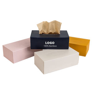 Toallas de Papel de Lujo para Hotel, Compostables y Reutilizables, Estilo 600 Piezas, Toallitas Faciales Suaves con Loción, Suministro Directo de Fábrica - Product Image 4