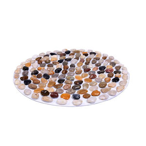 Moderne Badmat Met Getextureerde Stenen Kiezelontwerp Gedempt Antislip Voor Badkamer Douchevloer Spa Comfort Anti-Vermoeidheidsmat - Product Image 4