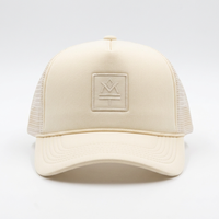 Gorra de béisbol deportiva snapback estructurada de alta calidad, personalizada, en blanco, de 7 paneles, con parte trasera de malla, visera plana, camuflaje azul y corona alta.