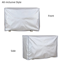 Polyester Flexible climatiseur couverture étanche Protection solaire extérieur unité principale étui de protection anti-poussière utilisation scolaire
