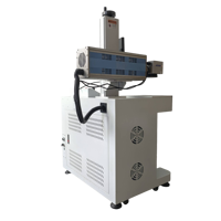 Nueva Máquina de Marcado Láser de Fibra Industrial de Alta Velocidad, 30W, Refrigerada por Aire, Grabador de Metal, Grabado Profundo en Acero Inoxidable y Aluminio, DXF