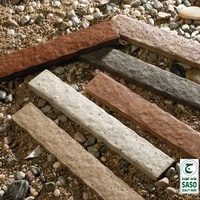 GUCI Carrelage mural et de sol extérieur ultra fin avec motif de granit décoratif
