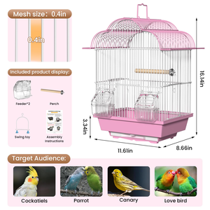 Nouvelles cages d'élevage pour perroquets de haute qualité en gros – Fournitures pour oiseaux, cages pour animaux de compagnie - Product Image 2
