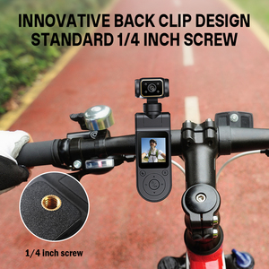 Cámara Deportiva Portátil de Mano con <span class=keywords><strong>Precio</strong></span> de Fábrica, Giratoria, HD, Visión Nocturna, Grabadora de Vlogs en Vivo, Videocámara de Bolsillo para Bicicleta - Product Image 2
