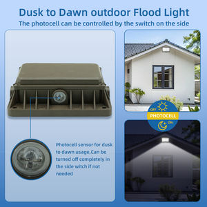 Faro <span class=keywords><strong>LED</strong></span> Portatile Ricaricabile IP65 per Esterni, Luce d'Emergenza per Campeggio, Pesca e Giardino - Product Image 4