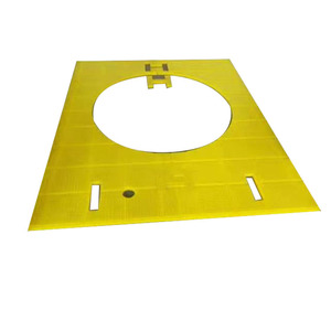 Tappetini di sicurezza per piano di perforazione antiscivolo con tavolo rotante di sicurezza in poliuretano acciaio per taglio delle unghie - Product Image 6