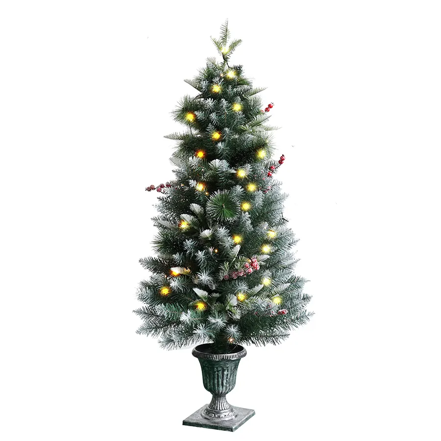 2023 Xmas Tree Party Home Christmas Decoration 120cm 150cm 180cm 210cm Artificial Snowing Christmas Tree