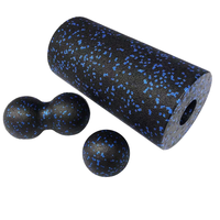 Ensemble de trois rouleaux en mousse EPP écologiques Kepler Hollow Column Peanut Ball pour le fitness, le yoga, la rééducation et l'entraînement musculaire