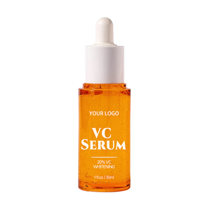 Sérum hydratant éclaircissant anti-taches et anti-acné au thé vert biologique naturel, marque privée OEM, avec vitamine C pour le visage et le corps - Product Image 1