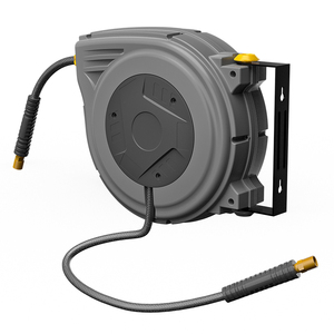 En gros, économique, Enrouleur de tuyau d'air en plastique robuste et rétractable <span class=keywords><strong>automatique</strong></span> de 10 m pour usage extérieur - Product Image 1