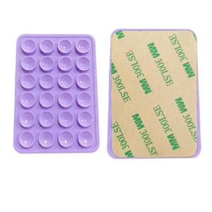 Ventosa de silicona Soporte para teléfono móvil Soporte de pared de vidrio para iPhone Samsung Sony Soporte de montaje para teléfono <span class=keywords><strong>celular</strong></span> inteligente Almohadilla adhesiva - Product Image 2