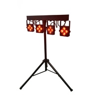 Combinaison de lumières led, g, Smart dj, application pour téléphone, sans fil, télécommande DMX IR, 4 éclairages/jeu
