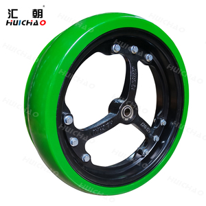 Roues <span class=keywords><strong>de</strong></span> <span class=keywords><strong>jauge</strong></span> <span class=keywords><strong>de</strong></span> précision en polyuréthane HUICHAO <span class=keywords><strong>pour</strong></span> machines agricoles, 16x3 pouces, <span class=keywords><strong>pour</strong></span> cultivateurs - Product Image 2
