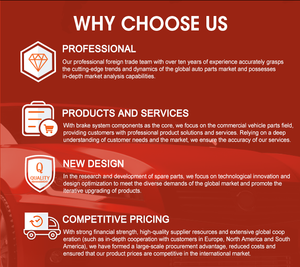 Hochleistungs-LKW-Bremst rommel 16,5x7 Bremst rommel OEM 3600A 3600AX 66864B 16792 16792x LKW-Bremst rommel für Freightliner - Product Image 6