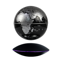 Nouveau produit : Horloge à lévitation magnétique, lampe constellation, globe lumineux flottant, lumière RGB multicolore