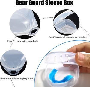 Protector Bucal Deportivo <span class=keywords><strong>para</strong></span> <span class=keywords><strong>Boxeo</strong></span>, Fútbol, Baloncesto - Product Image 5