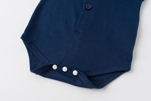 Nouveaux ensembles de vêtements pour bébé garçon, tenues de baptême pour nourrissons, combinaisons de baptême pour garçon, 0-24 mois, barboteuse, nœud papillon, pantalon à bretelles - Product Image 5