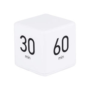 นาฬิกาจับเวลาแบบลูกบาศก์อัจฉริยะ Google Pomodoro สำหรับเด็ก ใช้ในครัวเรือน ดิจิทัล แบบพลิกได้ สำหรับการเรียนรู้เพิ่มประสิทธิภาพการทำงาน ขายส่ง - Product Image 1