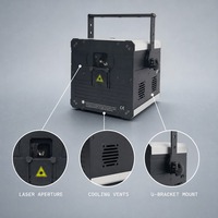 Barre de lumière laser animée 10W pleine couleur pour scène, équipement de performance