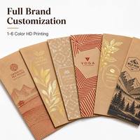 Papier d'emballage non couché brun naturel 30 g/m² avec impression en héliogravure de logo personnalisé pour l'emballage de vêtements, de chaussures et de boîtes cadeaux