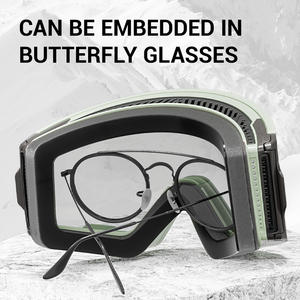 Kapvoe <span class=keywords><strong>2025</strong></span> नए आगमन के खेल धूप का चश्मा पुरुषों के लिए आउटडोर बर्फ बोर्ड सुरक्षा गोगल्स फोटोक्रोमिक एंटी-फॉग चुंबकीय लेंस - Product Image 6