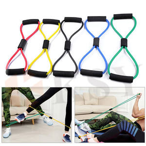 داخلي أطواق مقاومة لتمارين اللياقة معدات التمرين مرونة الجلوس سحب حبل تجريب العصابات الرياضة دواسة الكاحل مجتذب - Product Image 3