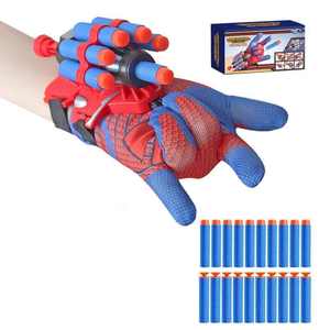 Spider-Man Launcher Custom Wrist Toy Soft Plastic Bullet Gun with Wall Sticking Feature Unisex Cosplay Gift Ages 2-14+ - Product Image 6