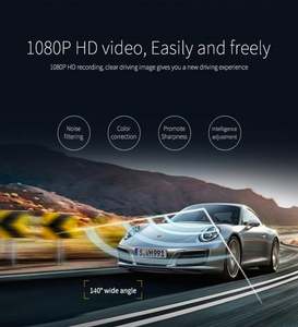 무료 배송 5 인치 자동차 Dvr IPS 화면 비디오 레코더 슈퍼 얇은 대시 캠 - Product Image 3