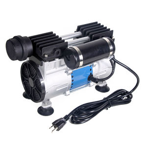 高品質110/220Vミニピストンポンプ無油およびサイレントポータブル小型真空ポンプAC駆動 - Product Image 3