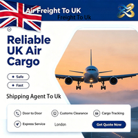 Agente de envío Envío de seguimiento de flete marítimo Envío aéreo a Reino Unido Transporte de Londres Gatwick