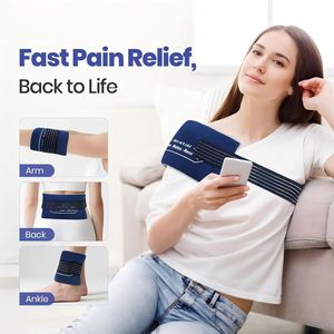 Reusable Class II Injury Ice <b>Pack</b> (3-piece Set) Gel Hot/Cold Elastic Ice <b>Pack</b> for Cold Compression Muscle Pain Stress Relief - Product Image 5