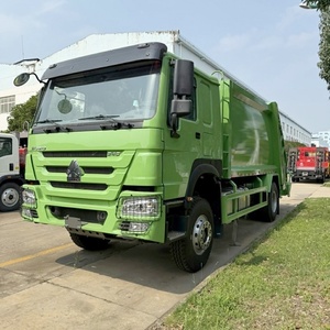 Camion à ordures compacteur Sinotruk HOWO 4X2 16CBM, camion de collecte des déchets - Product Image 2