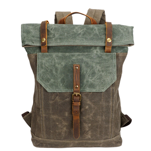 Design School Business <strong>Laptop</strong> Backpack Custom <strong>Women</strong> Canvas Rolltop <strong>Laptop</strong> Backpack High Quality 2024 <strong>Rucksack</strong> - Product Image 3