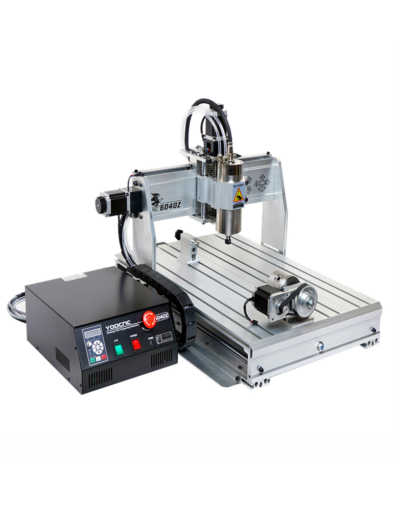 ちみ 6040Z-S80 CNC Router 4-Axis Engraving and Milling Machine