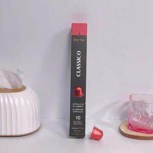 Boîte à capsules de café personnalisable, impression couleur, en carton blanc, pour rangement de dosettes <span class=keywords><strong>Nespresso</strong></span> vides, usage commercial - Product Image 2