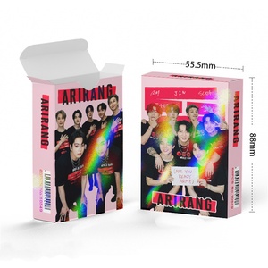 KPOP V JIMIN <span class=keywords><strong>J</strong></span>-<span class=keywords><strong>HOPE</strong></span> <span class=keywords><strong>RM</strong></span> 60 Tarjetas Fotográficas HD de Doble Cara con Acabado Láser Brillante, Tarjetas LOMO JK SUGA JIN, Postales en Caja para Colección de Fans - Product Image 5